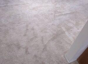 carpet restretching bedroom - After repair 2
